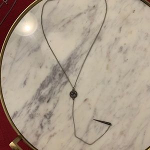 SILVER STONE NECKLACE